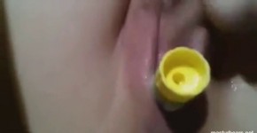 Creamy soaking Vietnamese pussy, klarahomes