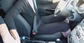 21 old Crystal giving a handjob while driving, krabPLR