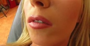 Give Me Pink Mel penetrates moist pussy with toys and pisses floor, Qamaka