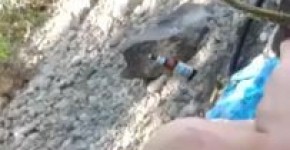 Blow job and finger fucking mature blonde at the river, ateale