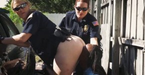 Two police girls sucking a black guy at a car 18, magicdick