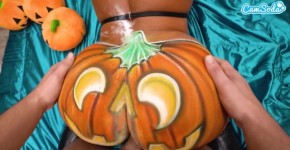 Hayley Davies Big Ass Blonde Fucked And Cum On Pumpkin Cosplay (2024), githureran