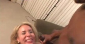 Sexy Blonde Mom gets a Big Black Cock fuck in Hot Milf Porn Video, yonoutof