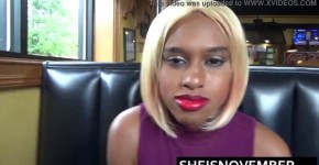 Fast Food Restaurant Risky Big Tits Blowjob By Young Blonde Ebony Msnovember POV Sheisnovember HD, Wernabet