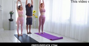 FreeuseFuck - step Mom And Are Free Use Yoga Fucking For Yogi - Penelope Kay, Lauren Phillips, Nathan Bronson, nustush