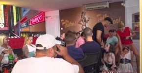 Two sex slaves Angel Rush and Lyen Parker fucked and humiliated in public, plerilumpo