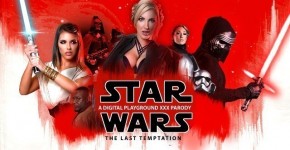 Cosmic Babes Georgie Lyall, Lily Labeau And  Adriana Chechik In Star Wars: The Last Temptation A DP XXX Parody, DigitalPlaygroun