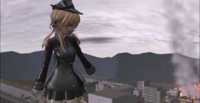 Giantess Destruction MMD, sengedatit