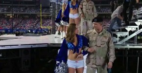Inimitable Makenzie Leigh sexy Billy Lynns Long Halftime Walk 2016, sestisit