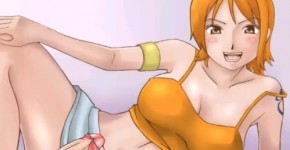 One Piece Nami Futa JOI, anenofe