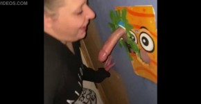 Gloryhole fun down at the local sex shop, Ron3an