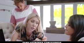 FamilyStrokes - (Paisley Bennet) Helping my horny stepbro fuck my bff (Liv Wild), itin3gou