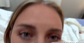 STepbrother getting his cock sucked deepthroat by stepsister, Nicholelina