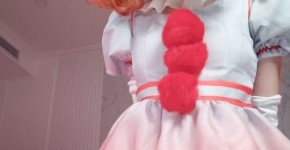 pennywise cosplay ai generated porn video, anenganero