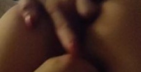 Hot Bitch Fucks her Tight Ass with Fingers until Cumming and I Fuck her Pussy DP, runcang