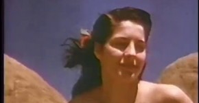 Gorgeous vintage babe gladly acts in a porn movie showing a gorgeous figure and big tits, Orso3n