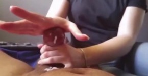 Quick handjob, sexybalerina