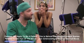 Maya Farrell's Freshman Gyno Exam By Doctor Tampa & Nurse Lilly Lyle Caught On Hidden Camers Only @ GirlsGoneGynoCom, itidat