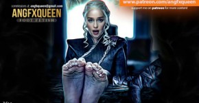Emilia Clarke Daenerys Targaryen feet soles toes, litedong