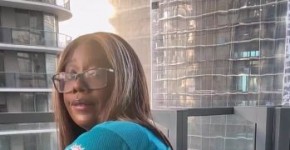 Thick Ebony with Big Tits Fucks BBC on the Balcony, dembloixmch144