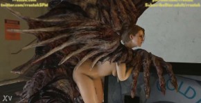 Jill Valentine fucked hard by Nemesis 3D Porn Animation, itasomi