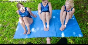 gymnast anal Turns Into A Foursome With Their Coach, nitengast