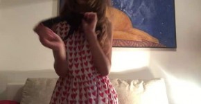 Teen in red dress and tight body squriting , Jaduliz39