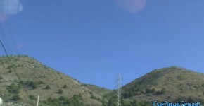 Hot Brunette Teen Shows Her Small Tits, Joe4porno2
